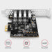 EAN 8595247906960 - Axagon PCEU-43RS tarjeta y adaptador de interfaz Interno USB 3.2 Gen 1 (3.1 Gen 1) imagen 4