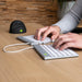 EAN 8719274492146 - R-Go Tools RGOSBNDWLWH teclado Oficina Nórdico imagen 10