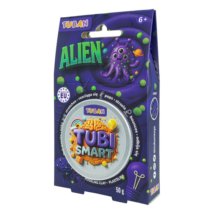Plastelina Tubi Smart - Alien 50g