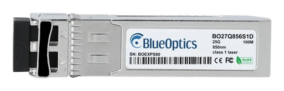 Blueoptics Dell Dt7jh Blueoptics Bo27q856s1d Sfp28 Transceiver, 25gbase-Sr, Multimode Fiber, 850nm, 100 M