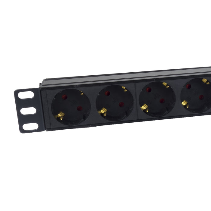EAN 5605922024810 - Phasak BNS 3518 limitador de tensión Negro 8 salidas AC 1,5 m imagen 3