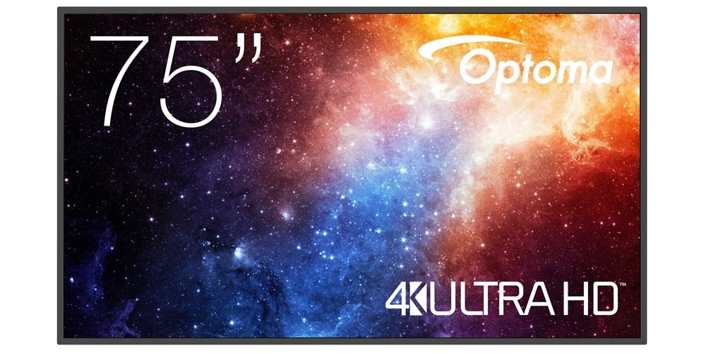 EAN 5055387666863 - Optoma N3751K Pantalla plana para señalización digital 190,5 cm (75") LED Wifi 450 cd / m² 4K Ultra HD Ne imagen 1