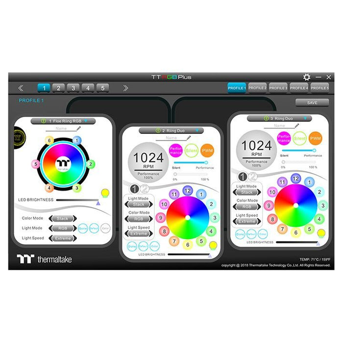 EAN 4713227520676 - Thermaltake Floe DX RGB 280 TT Premium Edition Procesador Sistema de refrigeración líquida todo en uno imagen 6