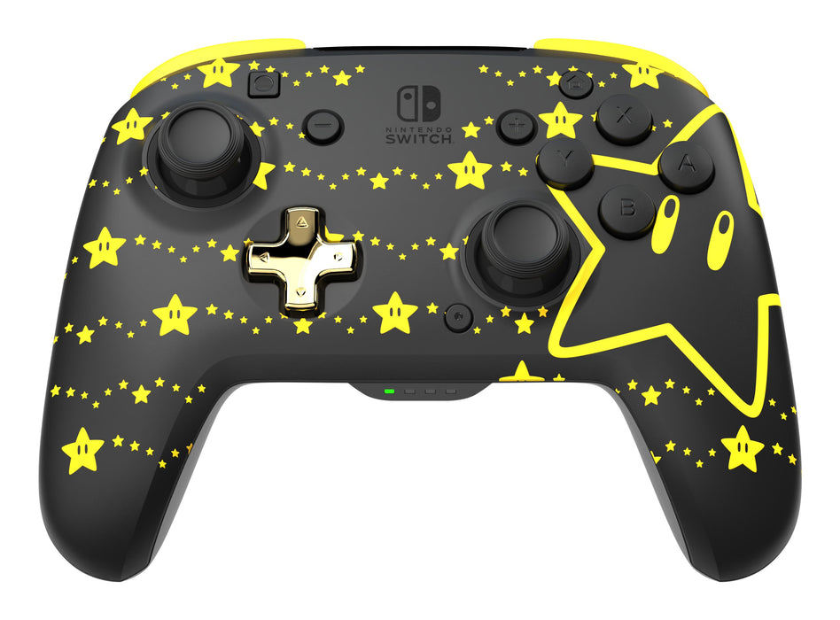 EAN 0708056070885 - PDP REMATCH GLOW Negro, Amarillo Gamepad Analógico/Digital Nintendo Switch, Nintendo Switch OLED imagen 1