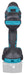 EAN 0197050010247 - Makita DHP490Z destornillador eléctrico y llave de impacto 1900 RPM Azul, Negro imagen 4