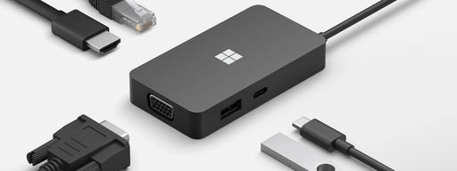 EAN 0889842635072 - Microsoft 1E4-00003 base para portátil y replicador de puertos Negro imagen 2