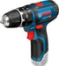 EAN 4059952563923 - Bosch GSB 12V-15 1300 RPM Negro, Azul imagen 2