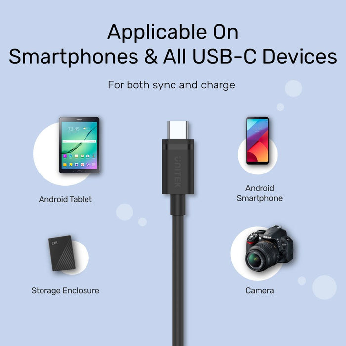 EAN 4894160047724 - UNITEK C14103BK-3M cable USB USB 3.2 Gen 1 (3.1 Gen 1) USB A USB C Negro imagen 5