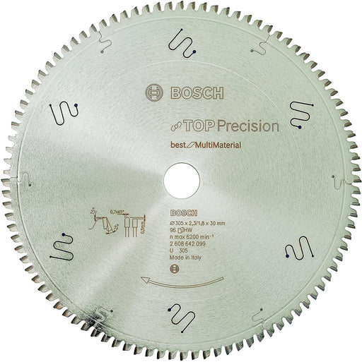 EAN 3165140574396 - Bosch ‎2608642099 hoja de sierra circular 30,5 cm 1 pieza(s) imagen 1