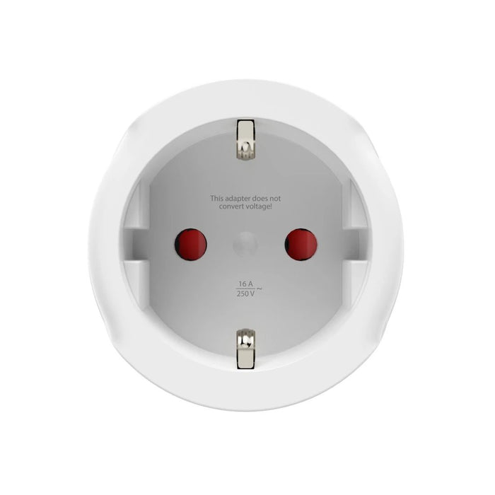 EAN 4047443523006 - Hama 00223483 adaptador de enchufe eléctrico Tipo G (RU) Tipo F Blanco imagen 4