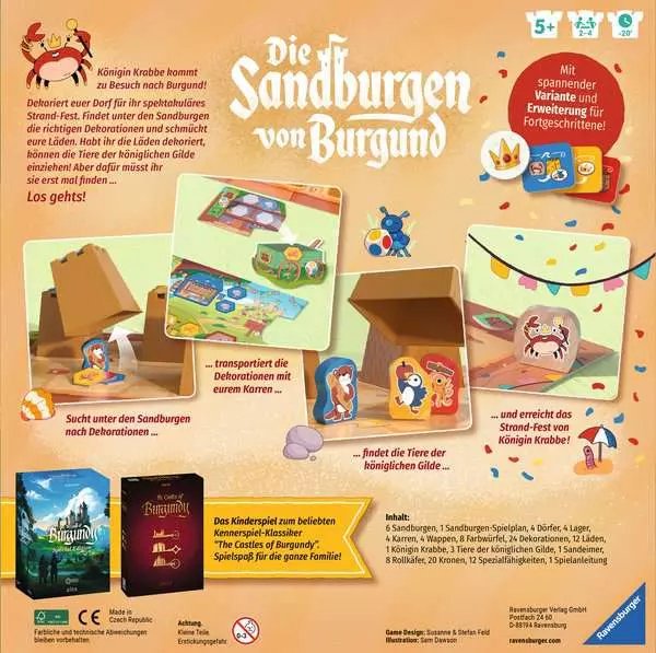 Ravensburger Die Sandburgen Von Burgund 24687
