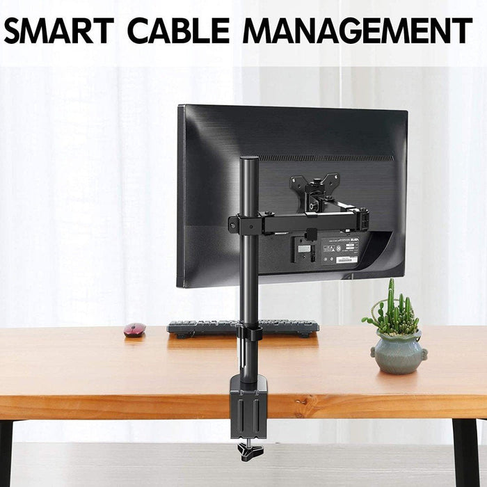 Soporte De Escritorio Giratorio Techly Ica-Lcd 503bk2 Para Monitores Lcd De 13-27", 8kg