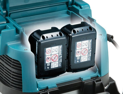 EAN 0088381883306 - Makita DVC150LZ aspiradora de cenizas 15 L Azul, Blanco imagen 2