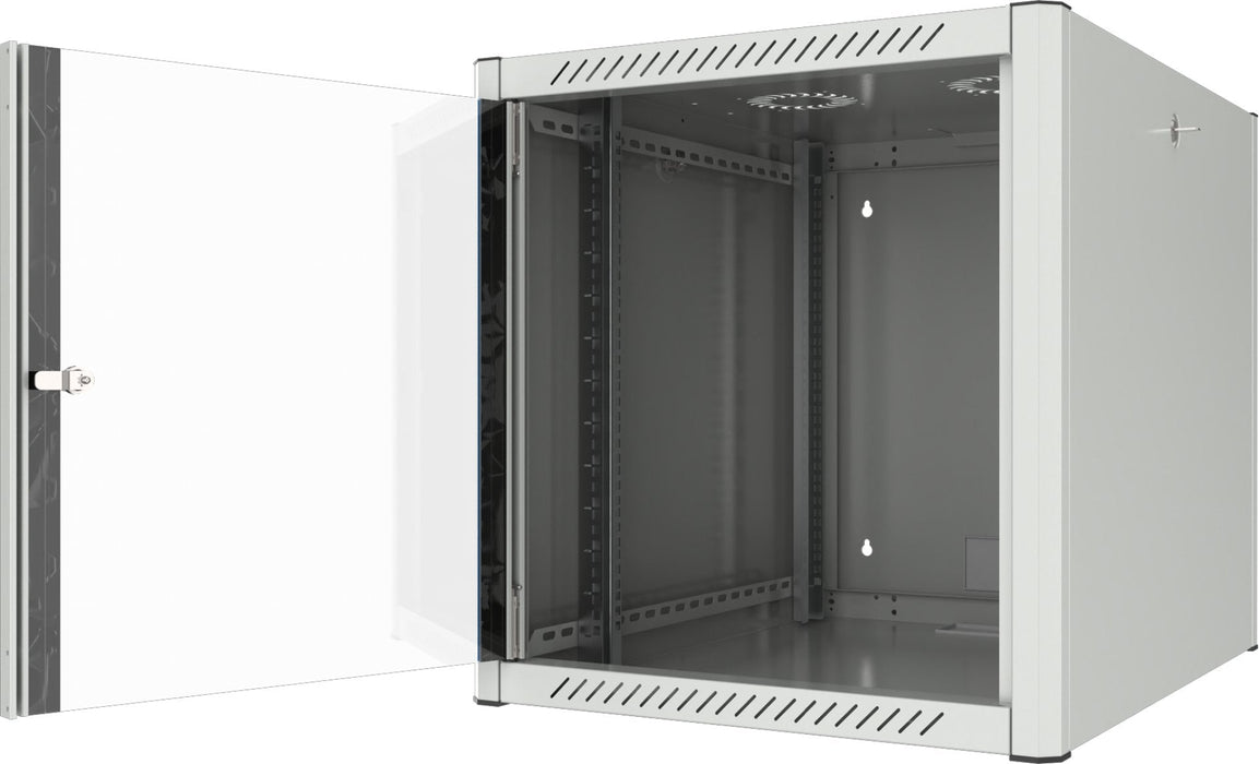 Efb Electronics 19inch Wall-Mounted Enclosure 16u Depth 800 Mm Pre-Assembled Ral7035