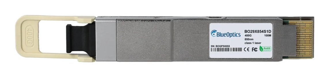 Blueoptics Palo Alto Networks Pan-Qsfpdd-400gbase-Sr8 Qsfp-Dd Transceiver, Mpo-16/Mtp-16, 400gbase-Sr8, Multimode Fiber, 850nm, 100 M