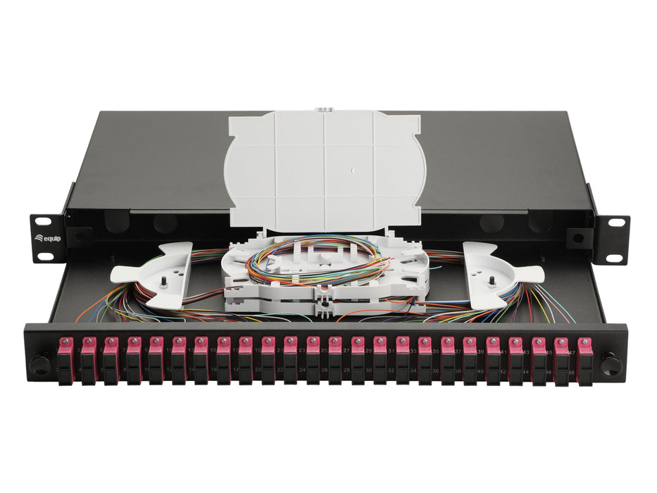 Equip Lwl-Spleisskamen 24-Port Sc-Duplex Om4 1u Komplett Sw