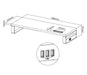 EAN 4015867222140 - Equip 650881 soporte para monitor Escritorio Negro imagen 8