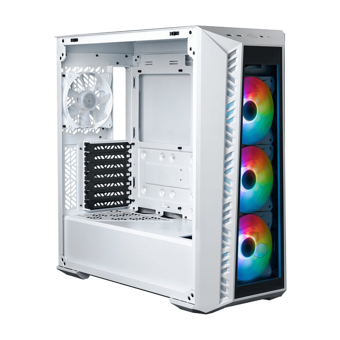 Caja Pc Cooler Master Masterbox 520 Midi Tower Blanco