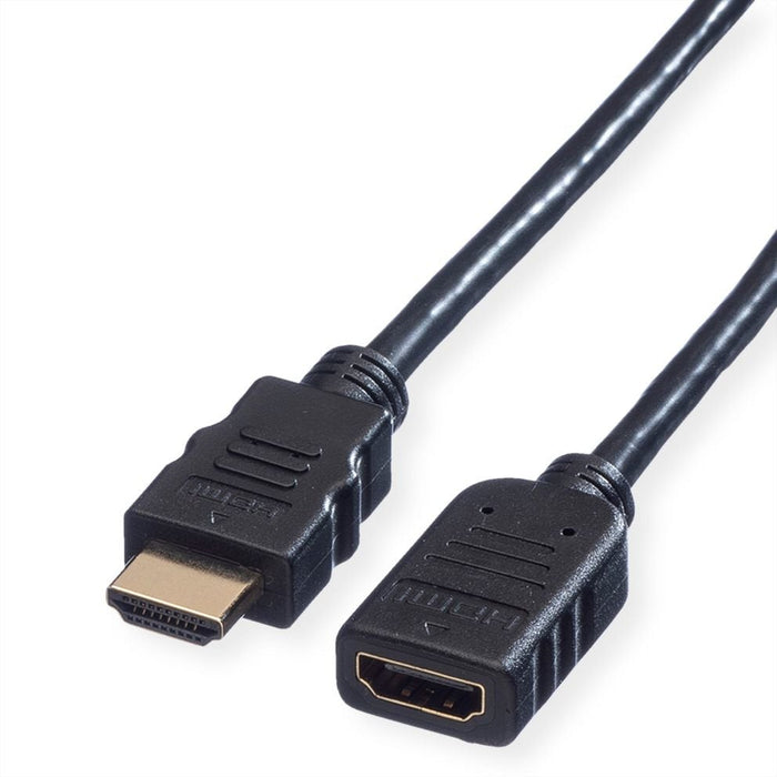 Value Hdmi High Speed Verlngerungscable Mit Ethernet St-Bu 2m