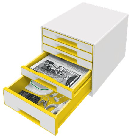 Esselte Leitz Wow Cube - Cajonera - 5 Cajones