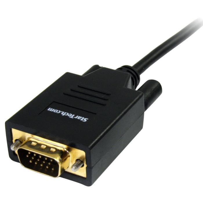 EAN 0006503084028 - StarTech.com MDP2VGAMM6 adaptador de cable de vídeo VGA (D-Sub) Negro imagen 2