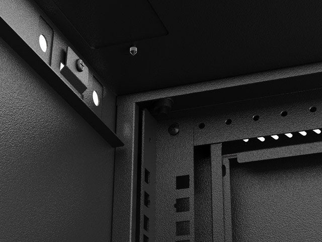 EAN 5901969446913 - Lanberg WF03-5309-10B armario rack 9U Bastidor de pared Negro imagen 7