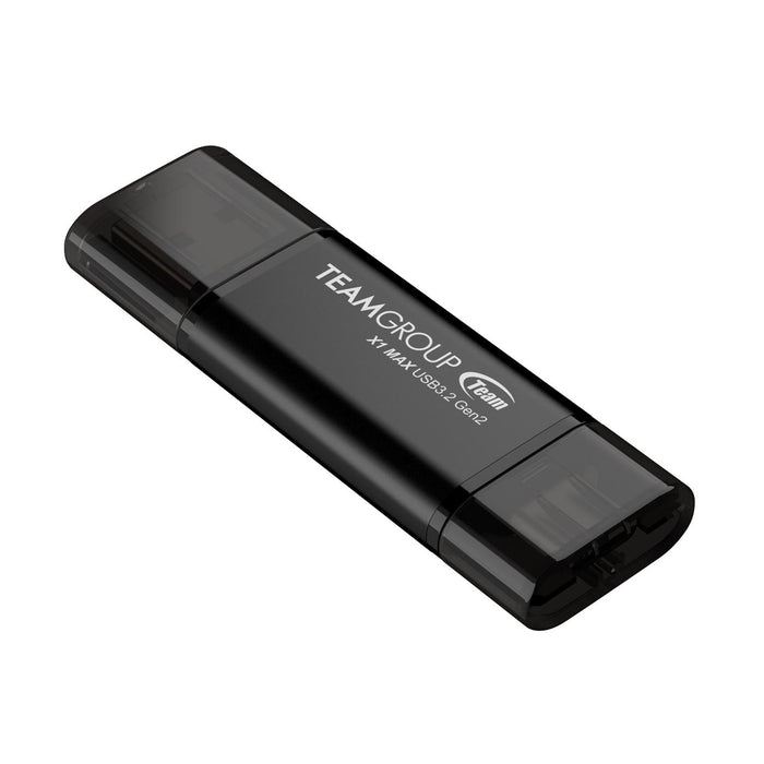 EAN 4711430803616 - Team Group X1 MAX unidad flash USB 256 GB USB Type-A / USB Type-C 3.2 Gen 2 (3.1 Gen 2) Negro imagen 3