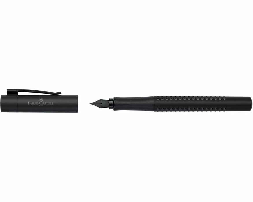 Faber Castell Pluma Estilográfica Grip Edition F Negro