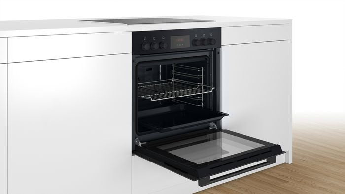 Bosch Home Hnd211lb2, Juego De Estufa Negro/Acero Inoxidable Hnd211lb2