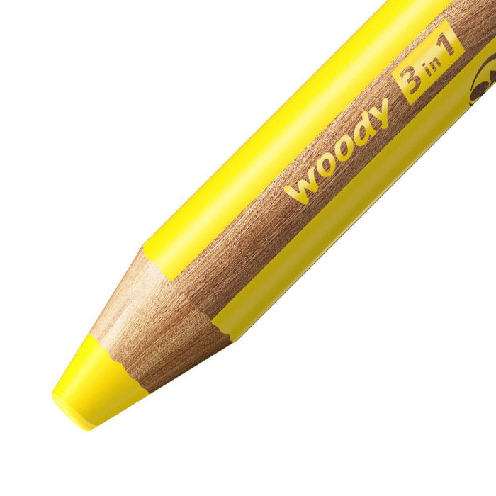 EAN 4006381115469 - STABILO woody 3 in 1 Amarillo 1 pieza(s) imagen 2