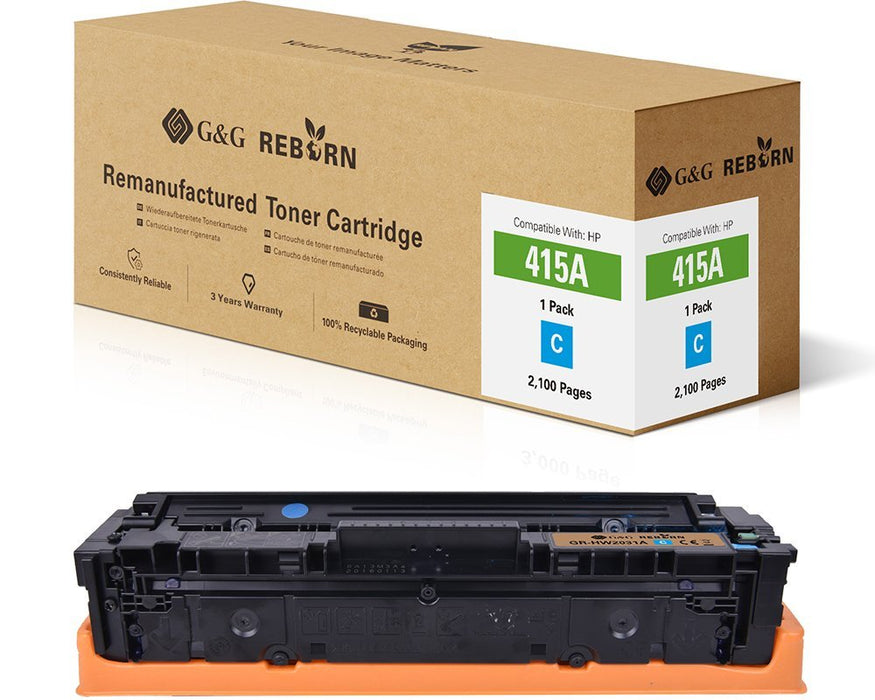 G&G Reborn-Toner Compatible Con Hp 415a W2031a