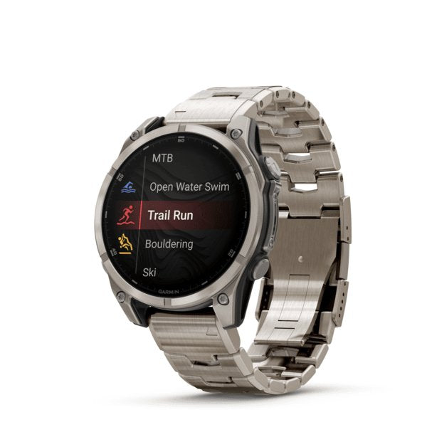 Smartwatch  Garmin Fenix 8 3,56 Cm (1.4") Amoled 47 Mm Digital 454 X 454 Pixeles Pantalla Táctil Titanio Wifi Gps (Satélite)