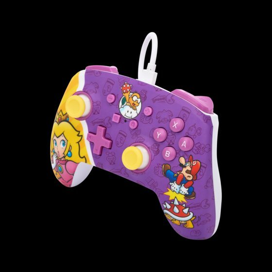 EAN 0617885039416 - PowerA NSGP0092-01 mando y volante Púrpura, Rojo, Amarillo USB Gamepad Nintendo Switch imagen 4
