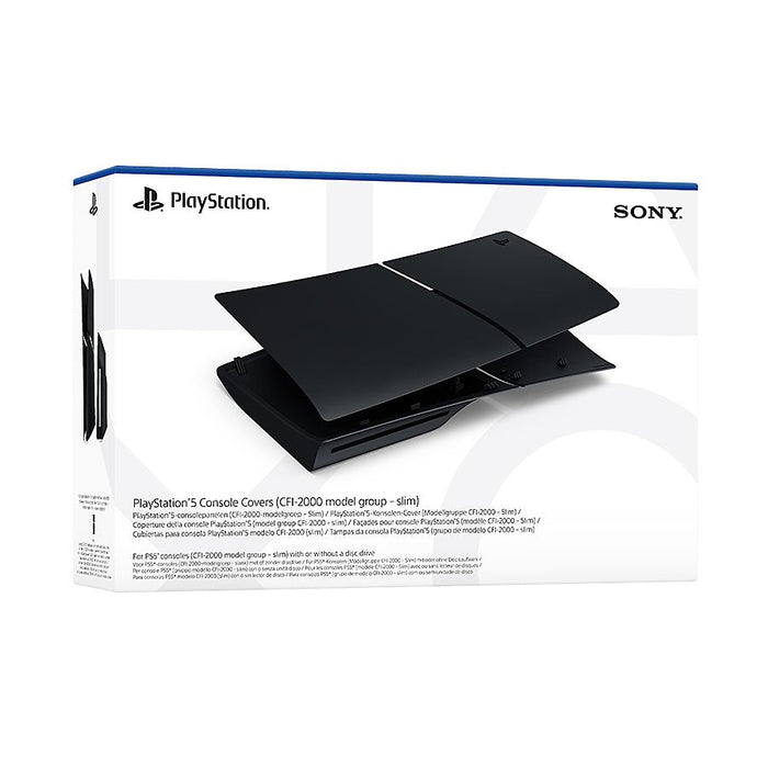 Playstation®5 Console Covers (Model Group - Slim)  Black
