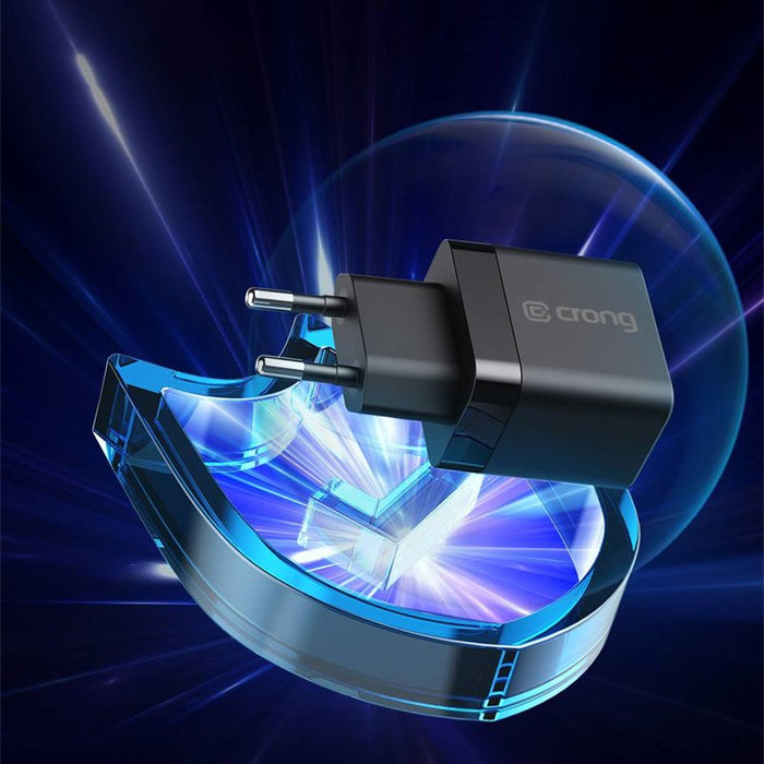 Ultra Compact Gan Ladowarka Sieciowa 2x Usb-C 35w Pd 3.0 Z Pps Biala