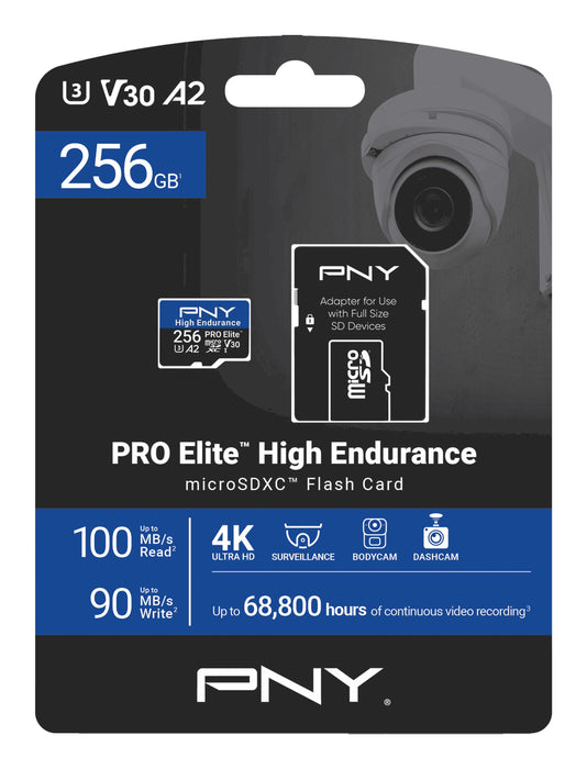 EAN 0751492796635 - PNY PRO Elite 256 GB MicroSDXC UHS-I Clase 10 imagen 8