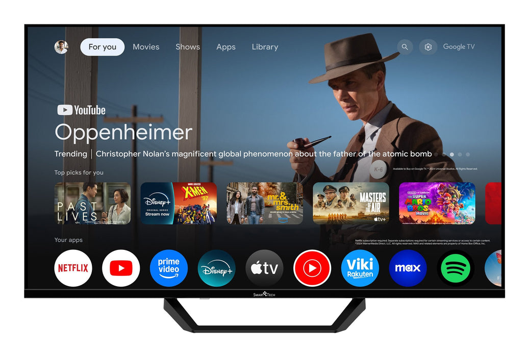 Smart Tech 40" Qled Smart Tv