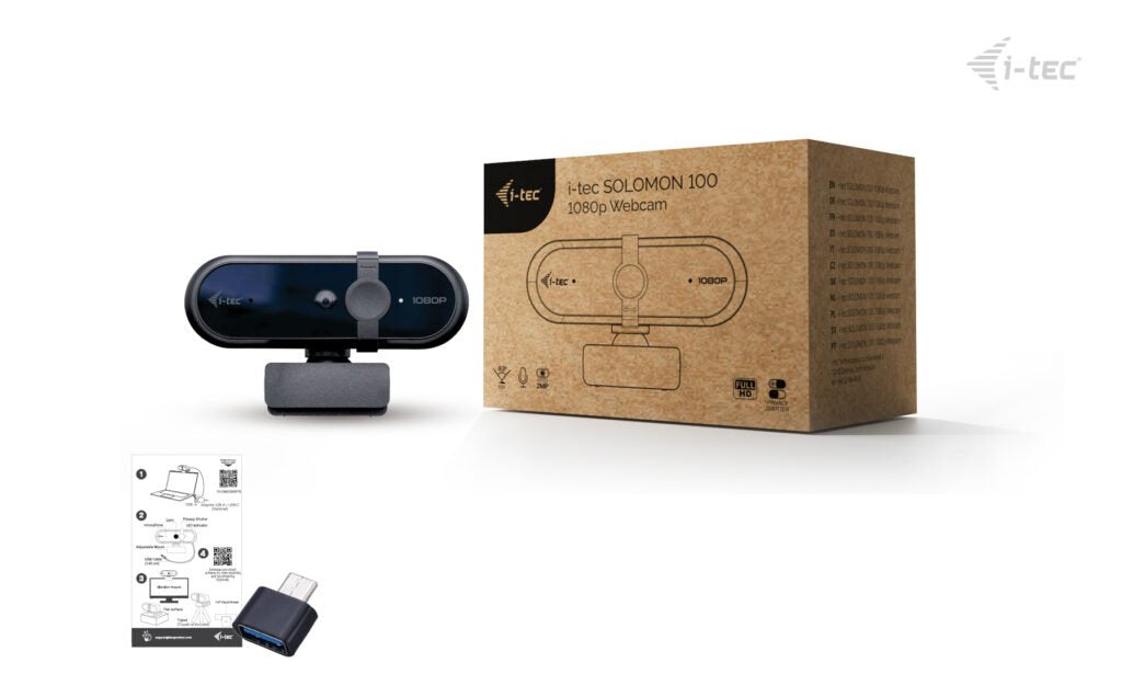 Webcam I-Tec Solomon 100 1080p