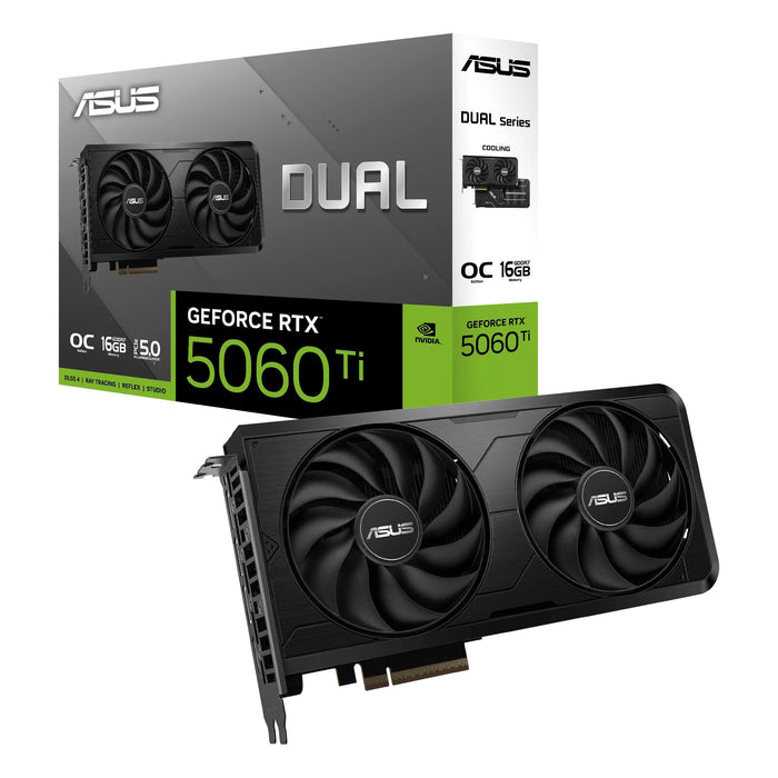 Tarjeta Gráfica Asus Dual Geforce Rtx 5060 Ti Evo Oc 16gb Gddr7