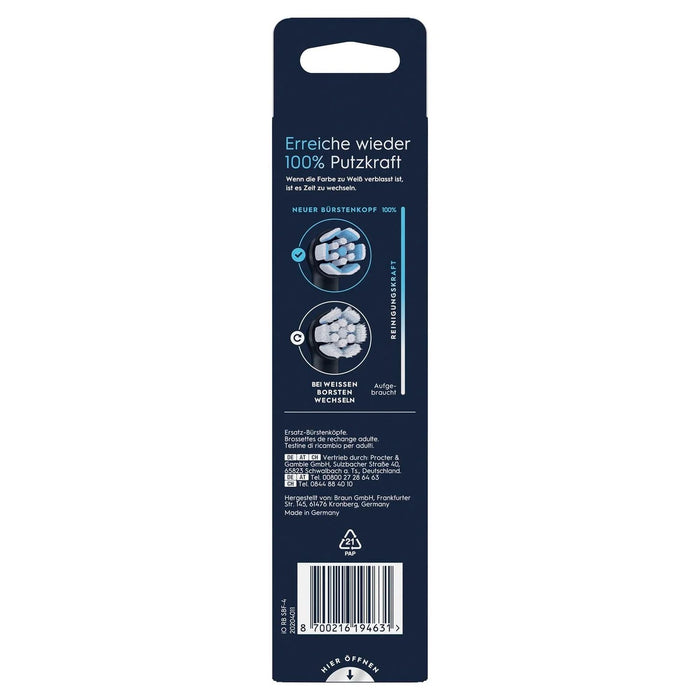 EAN 8700216194631 - Oral-B 194631 cepillo de cabello 4 pieza(s) Negro imagen 8
