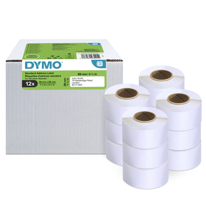 EAN 3026980930912 - DYMO LW - Standard Address Labels - 28 x 89 mm - 2093091 Blanco Etiqueta para impresora autoadhesiva imagen 2