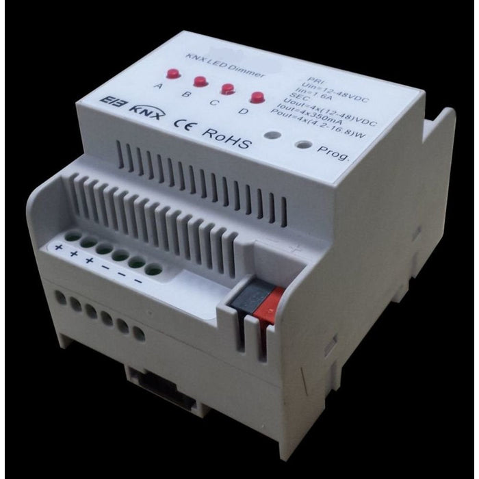 Synergy 21 Led Controller Eos 08 Knx Dimmer 4*700ma Hutschiene