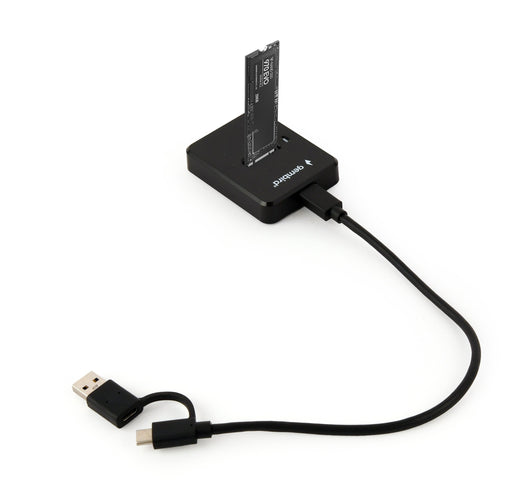 EAN 8716309127028 - Gembird DD-U3M2 base de conexión para disco duro USB 3.2 Gen 1 (3.1 Gen 1) Type-C Negro imagen 1