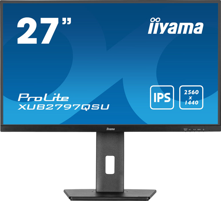 EAN 4948570125098 - iiyama ProLite XUB2797QSU-B2 pantalla para PC 68,6 cm (27") 2560 x 1440 Pixeles Quad HD LED Negro imagen 3