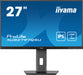 EAN 4948570125098 - iiyama ProLite XUB2797QSU-B2 pantalla para PC 68,6 cm (27") 2560 x 1440 Pixeles Quad HD LED Negro imagen 3