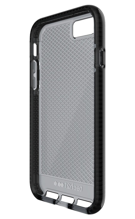 Tech21 Evocheck Case Smoke Negro For Iphone Se 7 8 - 5055517362535