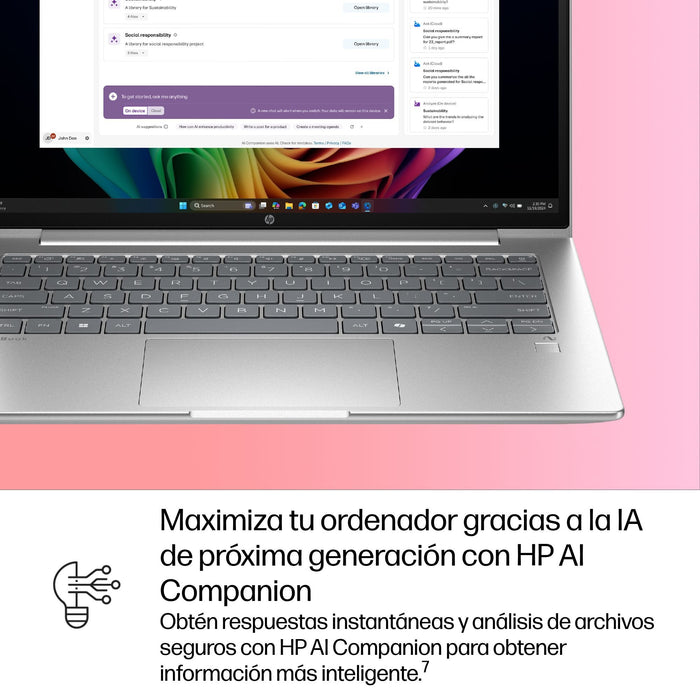 EAN 0199764324726 - HP ProBook 4 G1q Notebook Next Gen AI Wolf Pro Security Edition Copilot+ PC Snapdragon X1-26-100 Portátil imagen 15