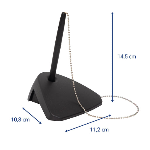 EAN 4002390105217 - MAUL 4393290 porta lápices Plástico Negro imagen 2
