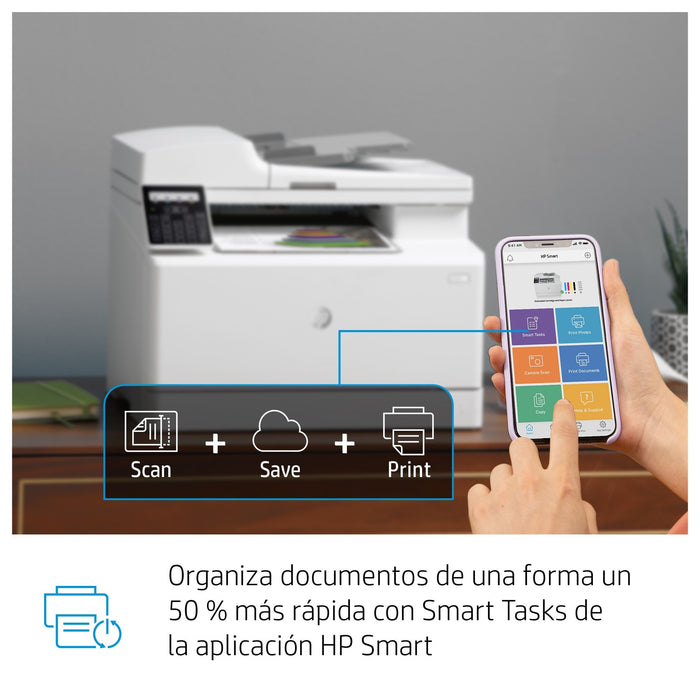 EAN 0193905485673 - HP Color LaserJet Pro MFP M183fw Laser A4 600 x 600 DPI 16 ppm Wifi imagen 8