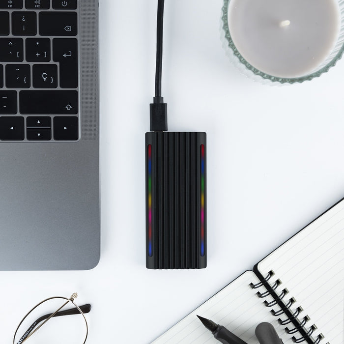 EAN 8433281011373 - TooQ Shinobi Caja externa para unidad de estado sólido (SSD) Negro M.2 imagen 7